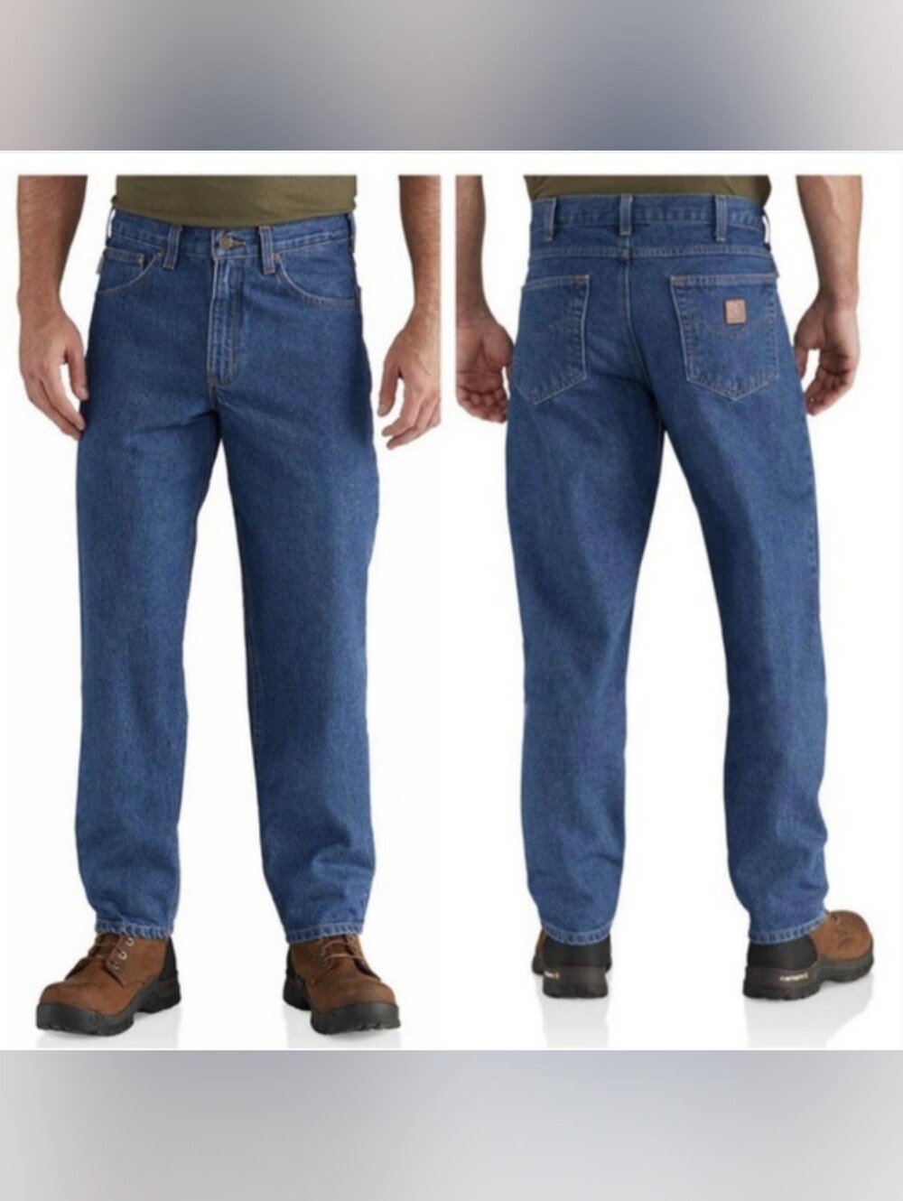 Carhartt Relaxed Fit Jeans Mens 34 x 34